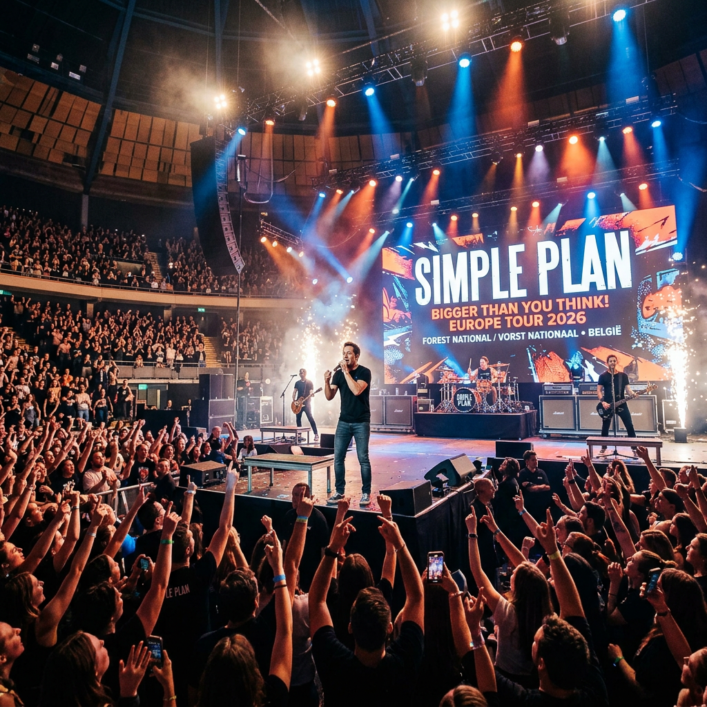 Simple Plan: Bigger Than You Think! Europe Tour 2026