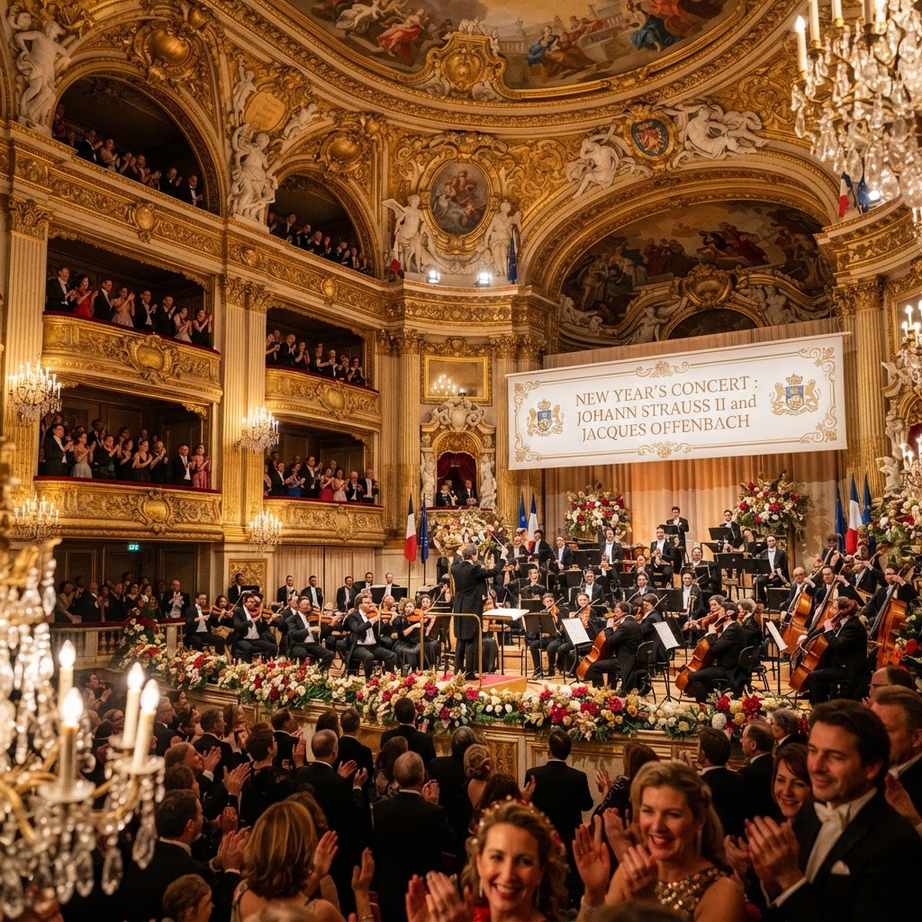 New Yearβs Concert : Johann Strauss II and Jacques Offenbach