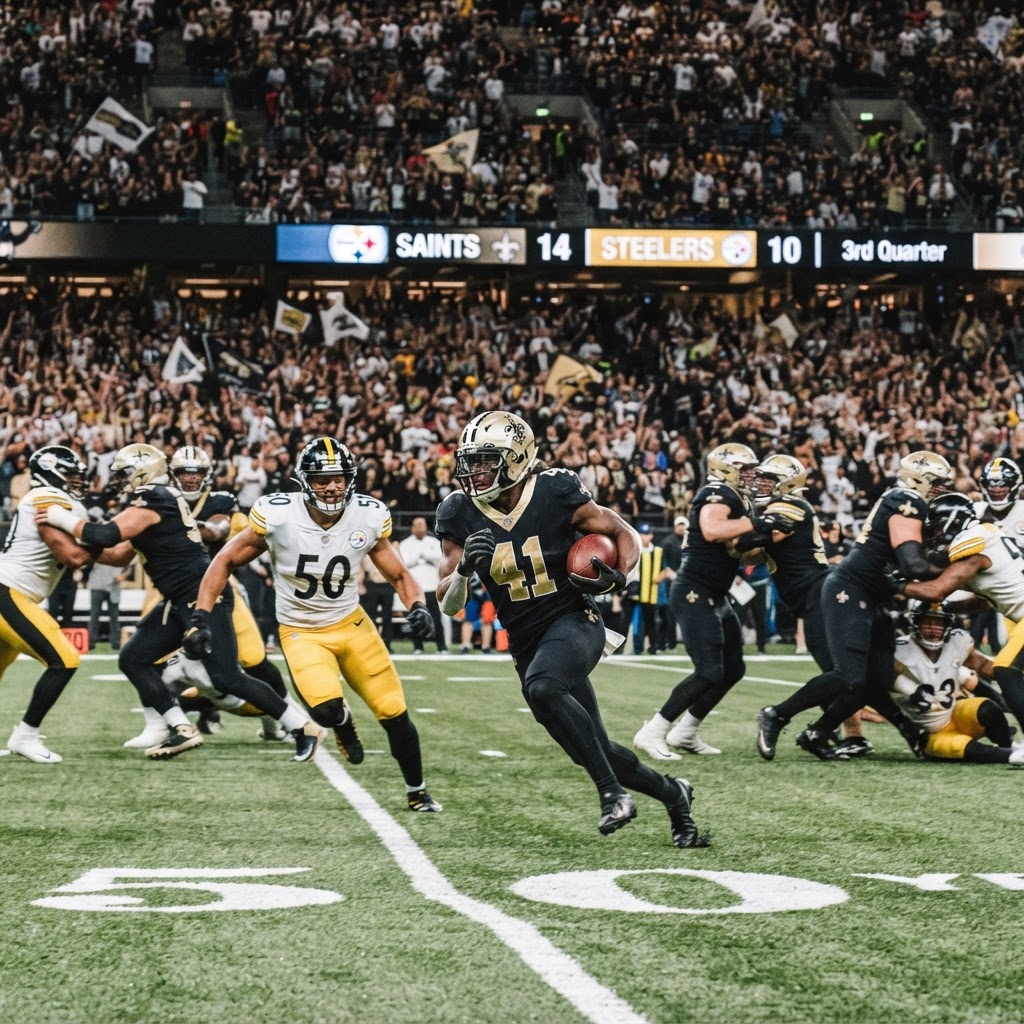 NFL Regular Season Game: New Orleans Saints vs. Pittsburgh Steelers
