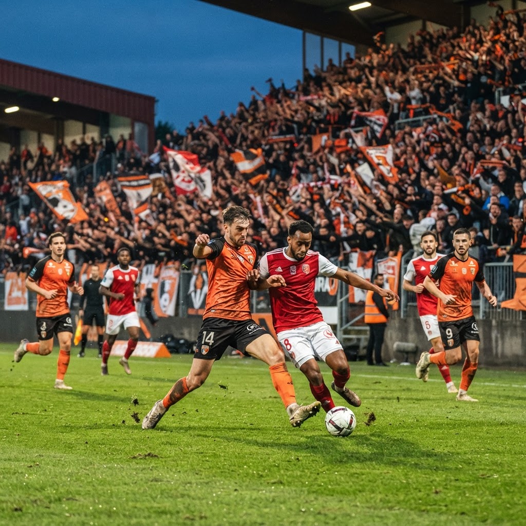 Laval - Boulogne (Football Ligue 2)
