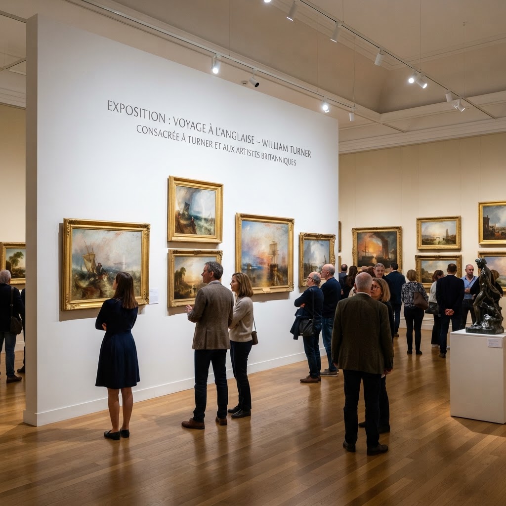 Exposition : Voyage à l’anglaise – William Turner