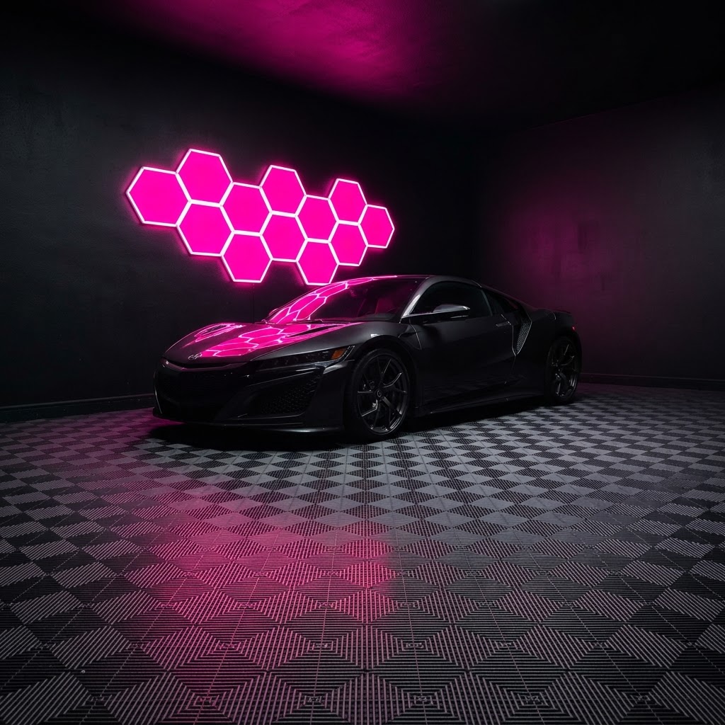 3m x 3m Garage Flooring Kit (64 Tiles)