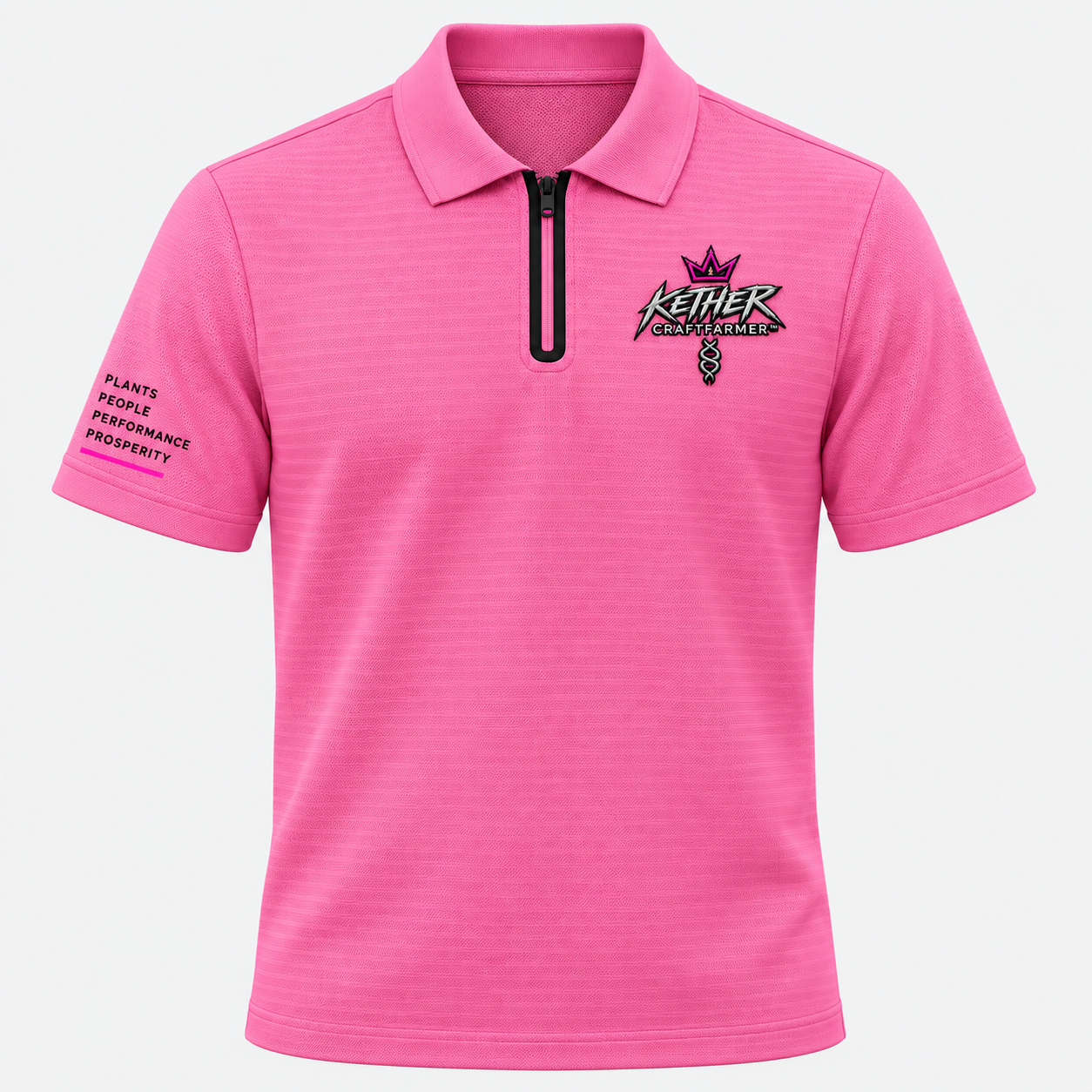 Kether Craftfarmer 2026 Signature Pink Performance Polo