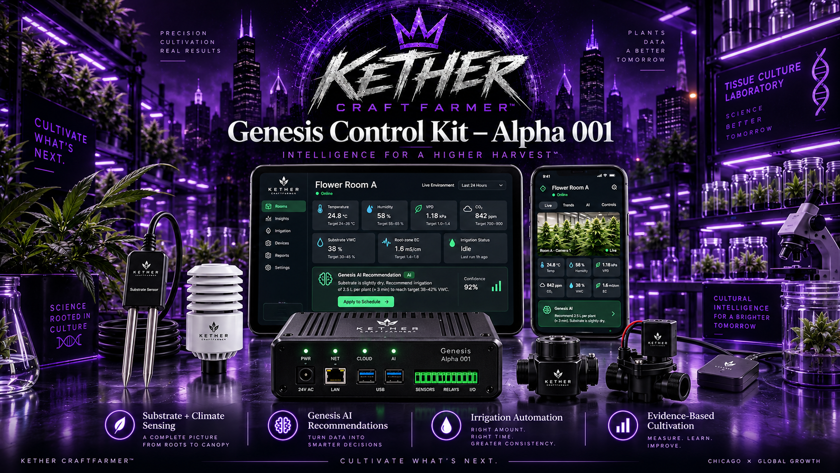 Genesis Control Kit — Alpha 001