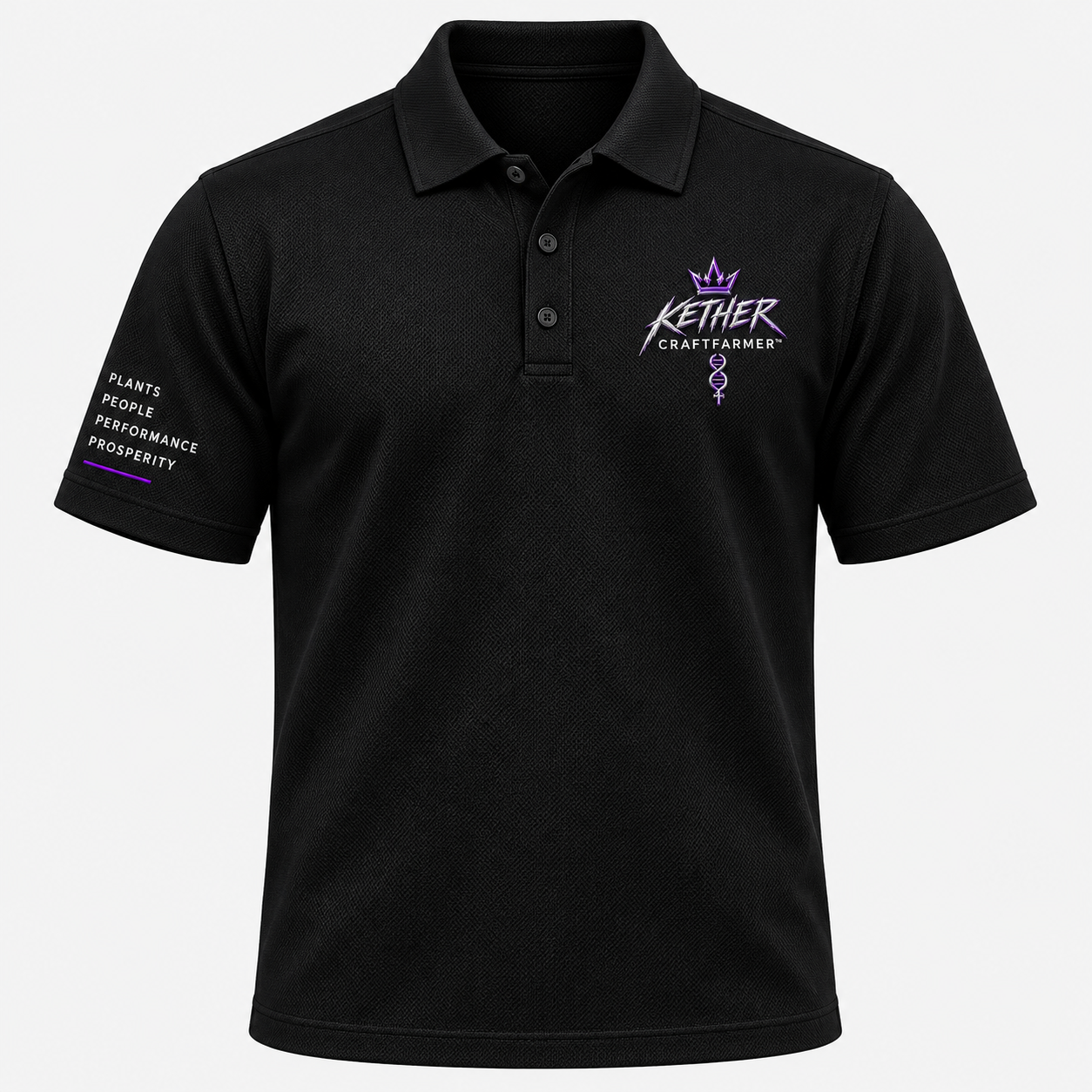 Kether Craftfarmer 2026 Obsidian Core Polo