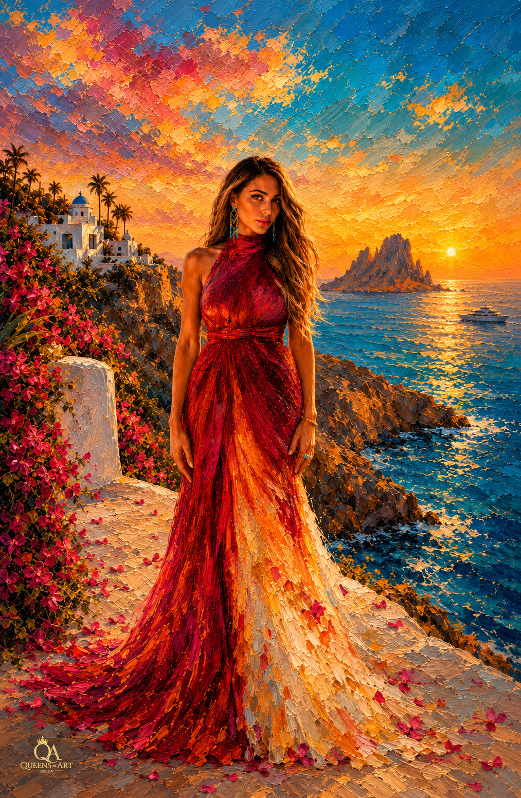 Reina del Atardecer en Es Vedrà