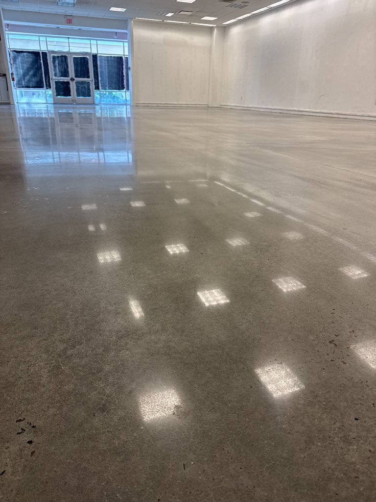 Metallic epoxy flooring