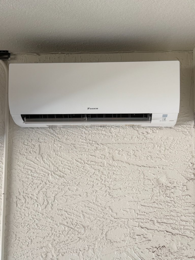 Mini split installation for RV Garage in Phoenix Arizona