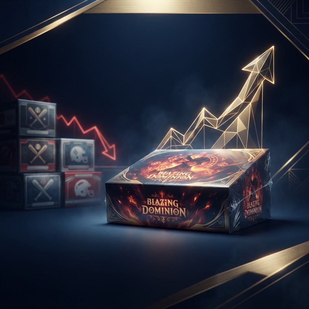 The 'Blazing Dominion' Effect: Why We Are Betting on TCG Sealed Over Sports Flagship