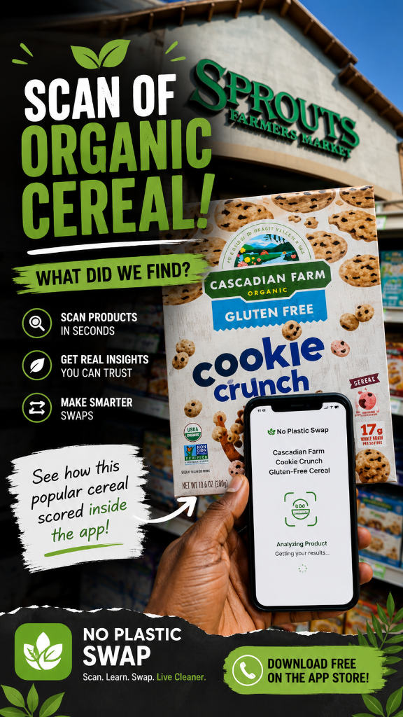 Scan of Organic Cereal - No Plastic Swap