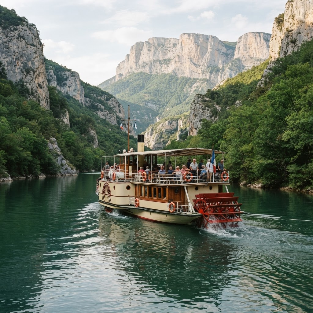 Bateau Royans-Vercors à Roue – Prendre le large… au cœur du Vercors