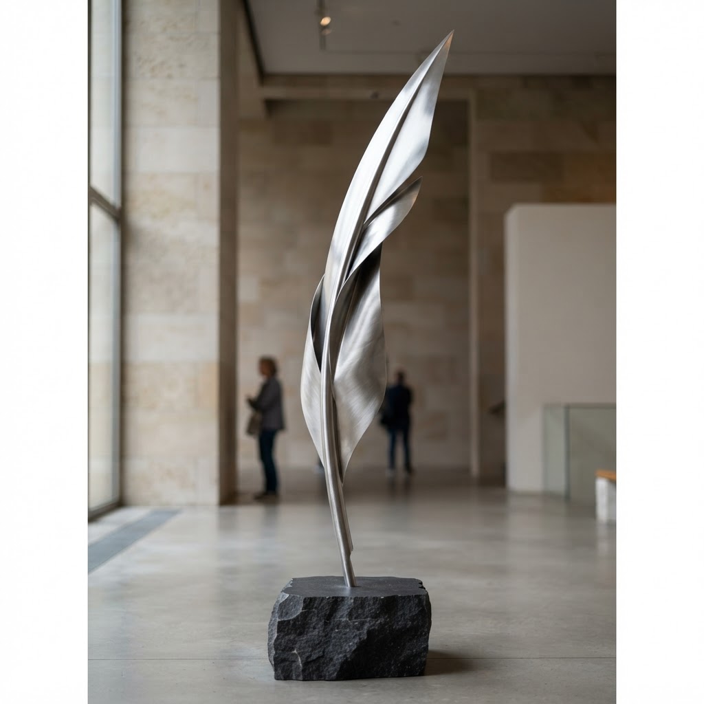 ROM — La Pointe de la Plume, acier et symbole