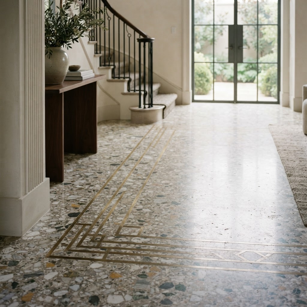 Le geste ancestral du terrazzo : la pérennité réinventée sous nos pas