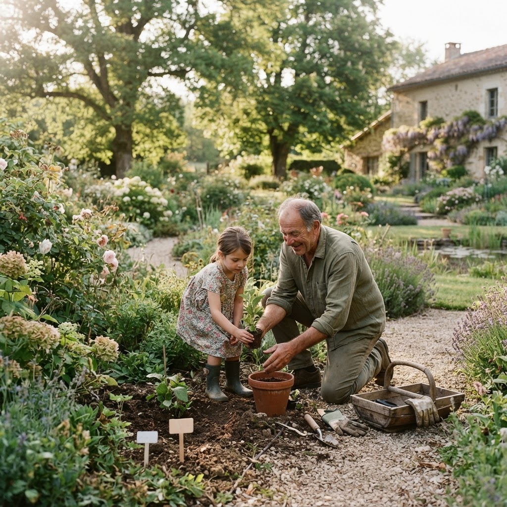 Transmettre pour mieux habiter son jardin