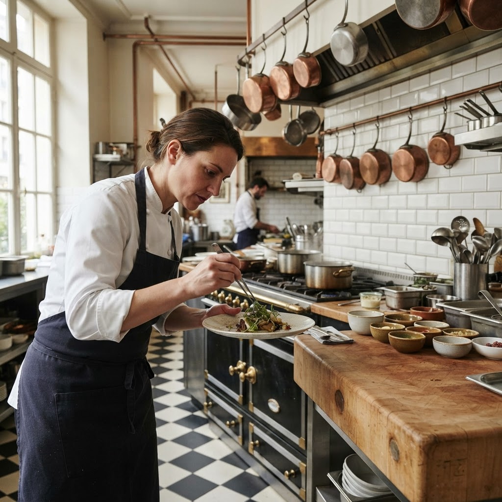 Architectures de l’Instant : La Cuisine comme Théâtre de la Gastronomie Domestique