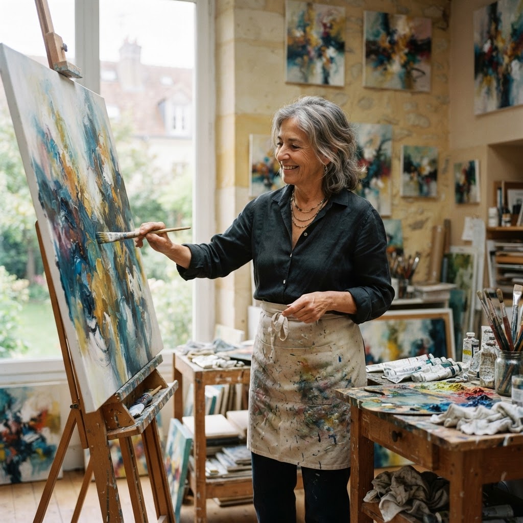 Hélène Jaulmes, la couleur des sentiments…