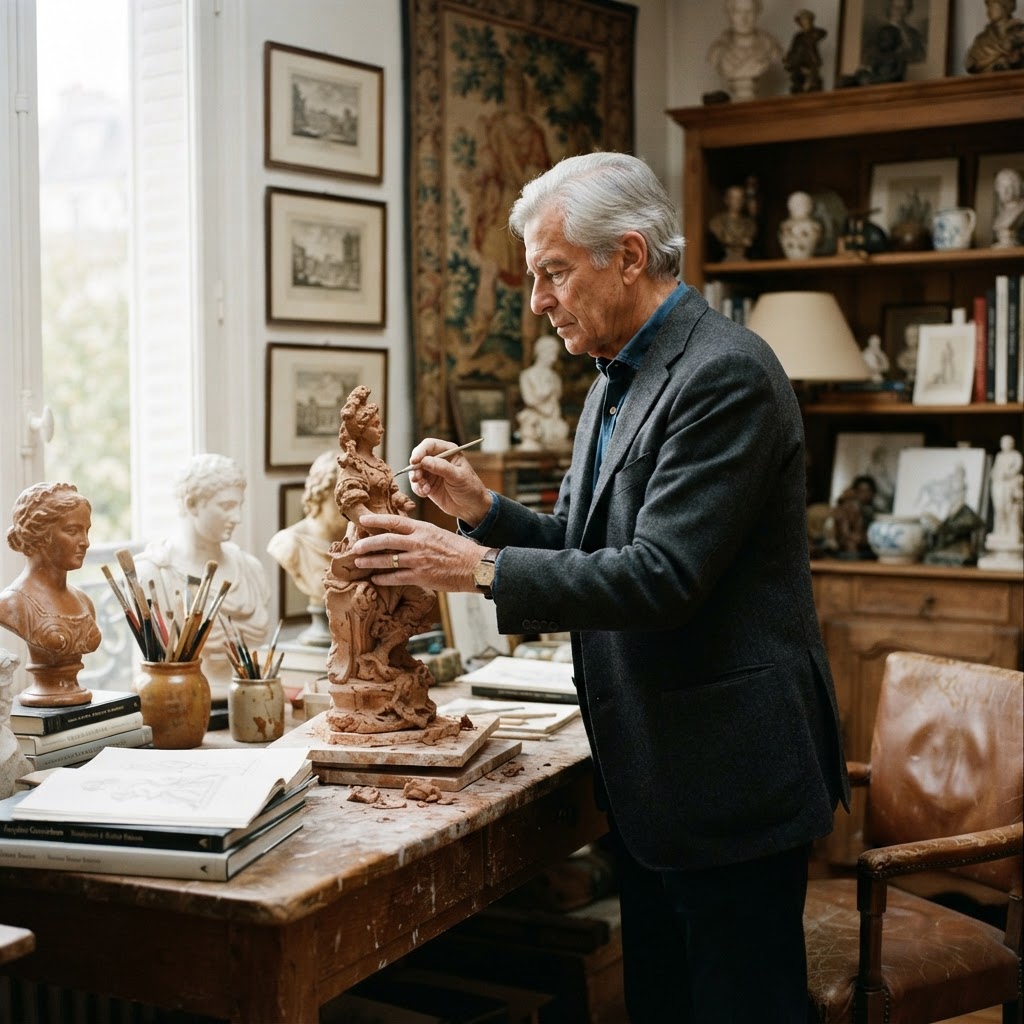 Un regard façonné par les Beaux-Arts et l'Espagne