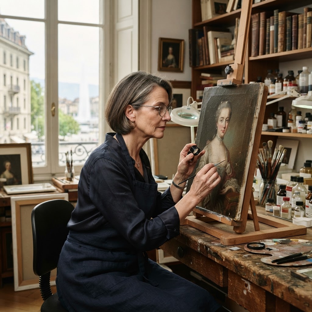 Catherine Bourlet — expertise et restauration à Genève