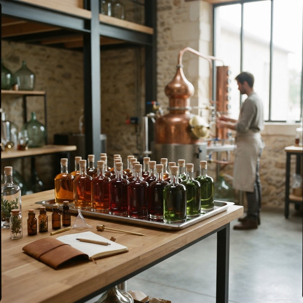 Liqueurs à façon Ura Spirits — le sur-mesure comme signature