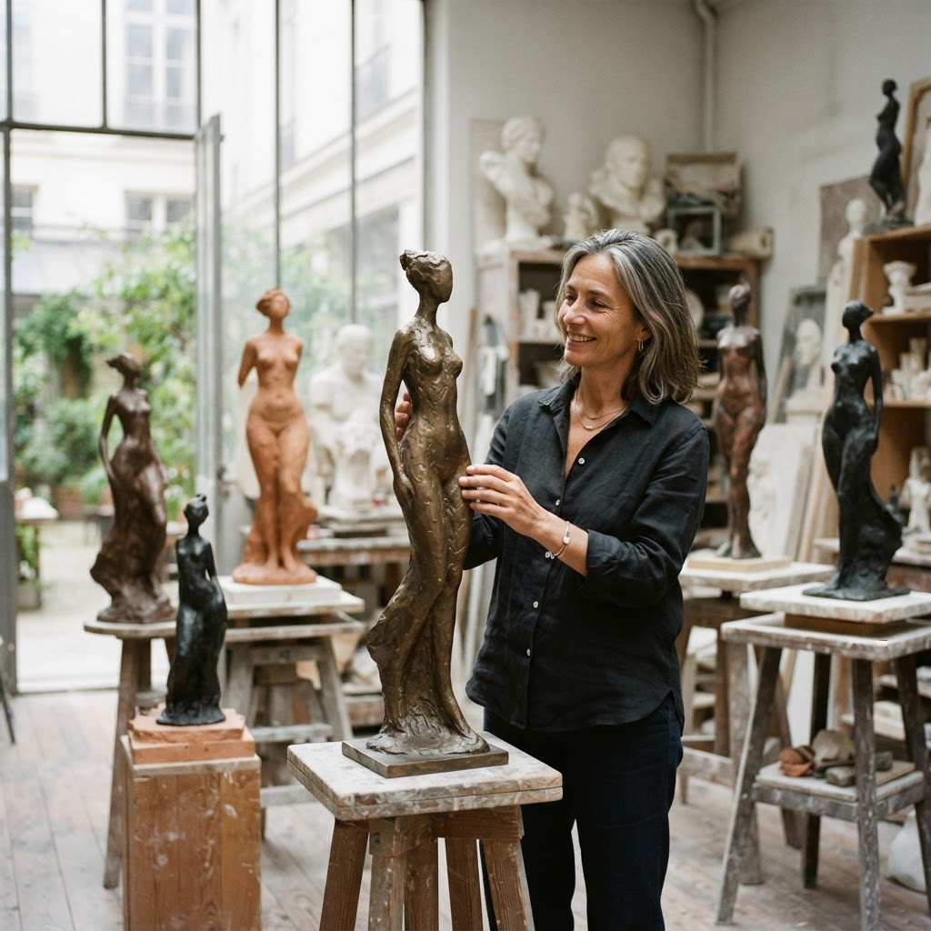 Patricia Boy-Laurain — les Dames, sculptures féminines
