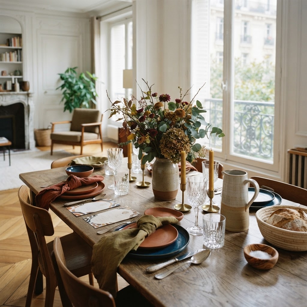 Alchimie des Couleurs : L’Art de Sublimer la Table avec Élégance