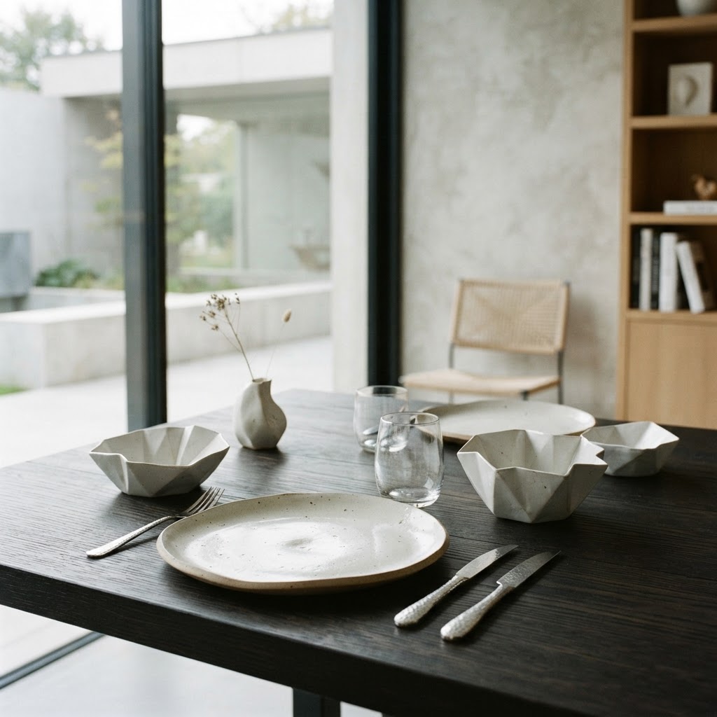 Stellarités de porcelaine : L’orfèvrerie des arts de la table à l'ère du néo-artisanat