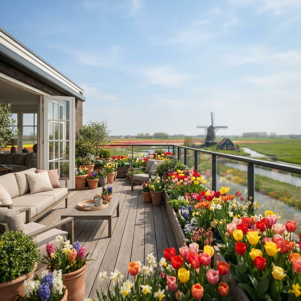 Élégance Suspendue : Terrasses et Balcons comme Extensions de l’Intérieur