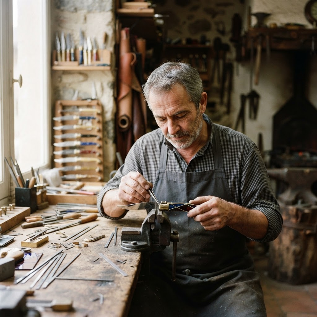 BENOÎT L'ARTISAN : l'art de la coutellerie made in Laguiole