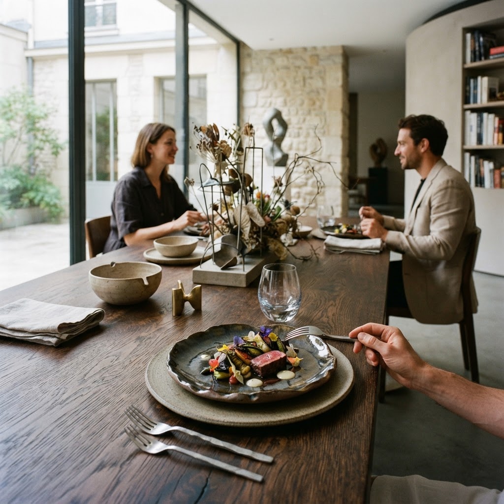 L’Art de la Table sculptural : quand la gastronomie rencontre la création