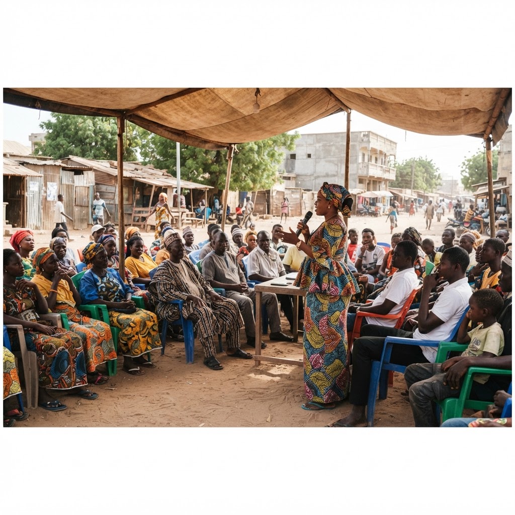 Community consultation and mobilisation in Kanifing South