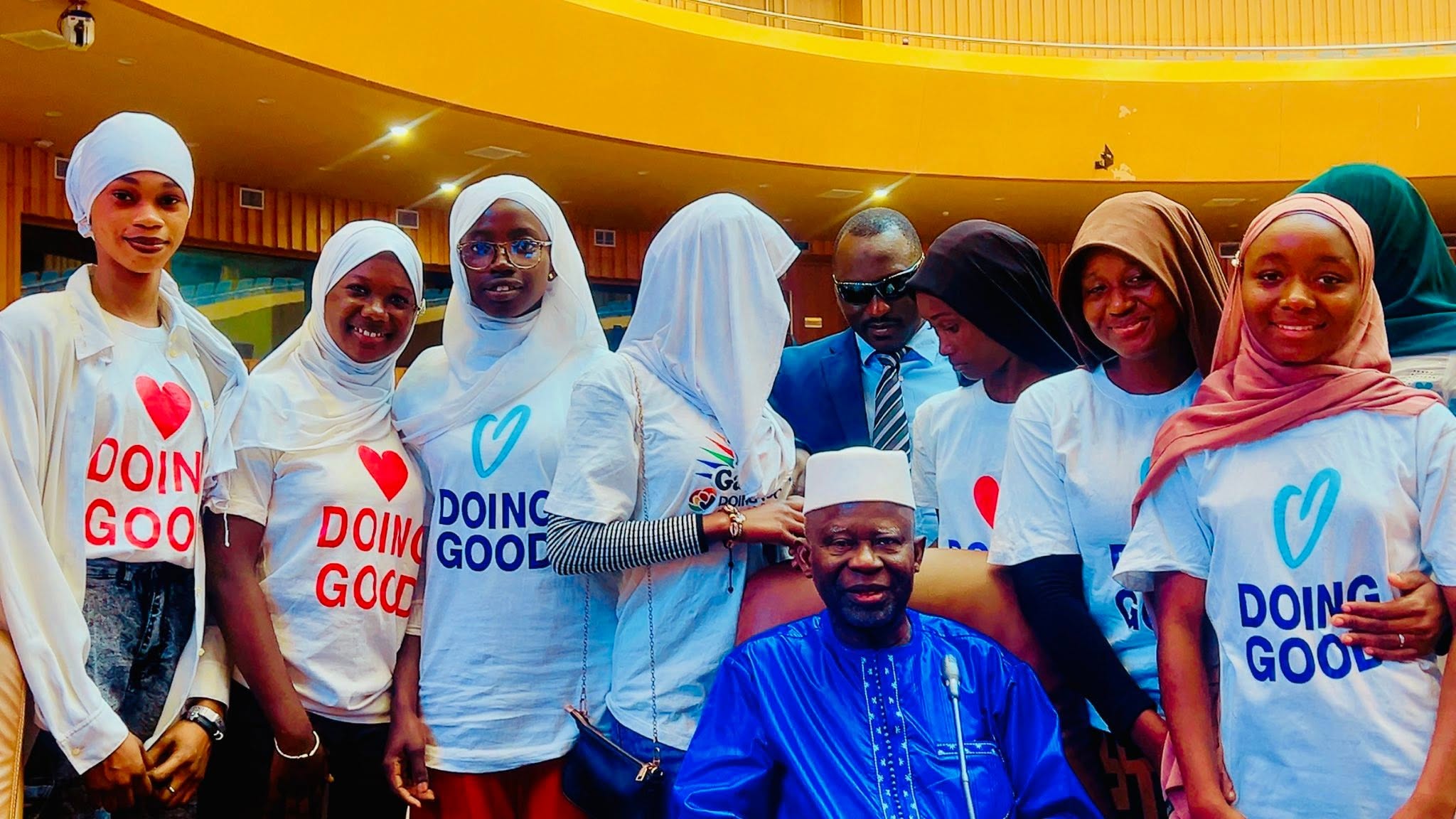 Ambassadors with the minister