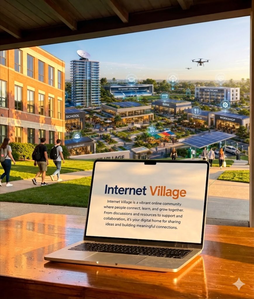 Internet Village Digital Economy University Campus