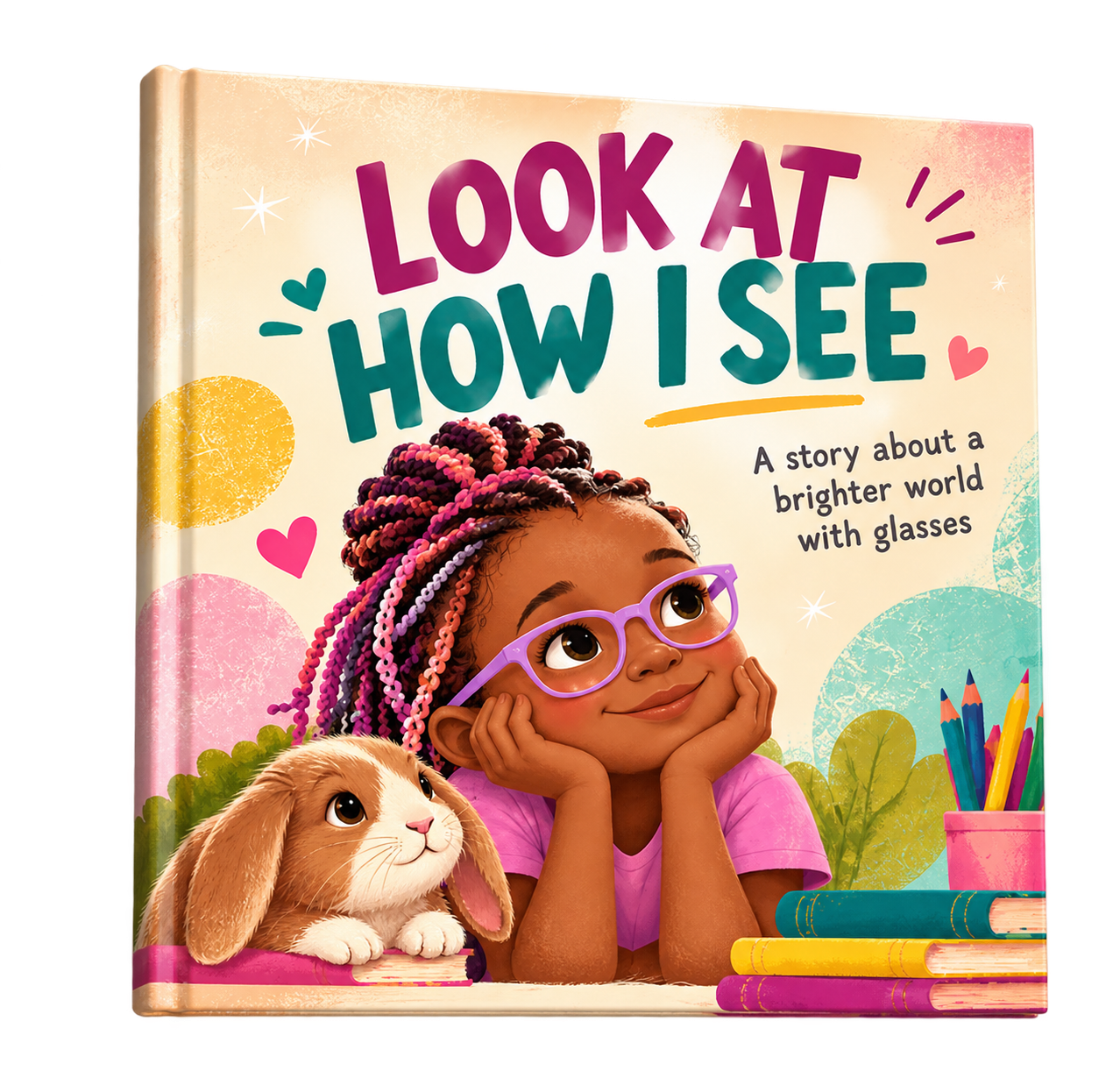 Look At How I See — children's picture book cover