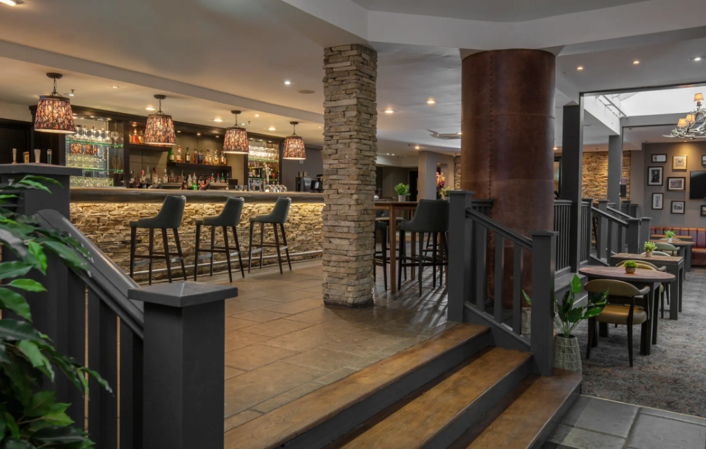 Slaley Hall bar and lounge