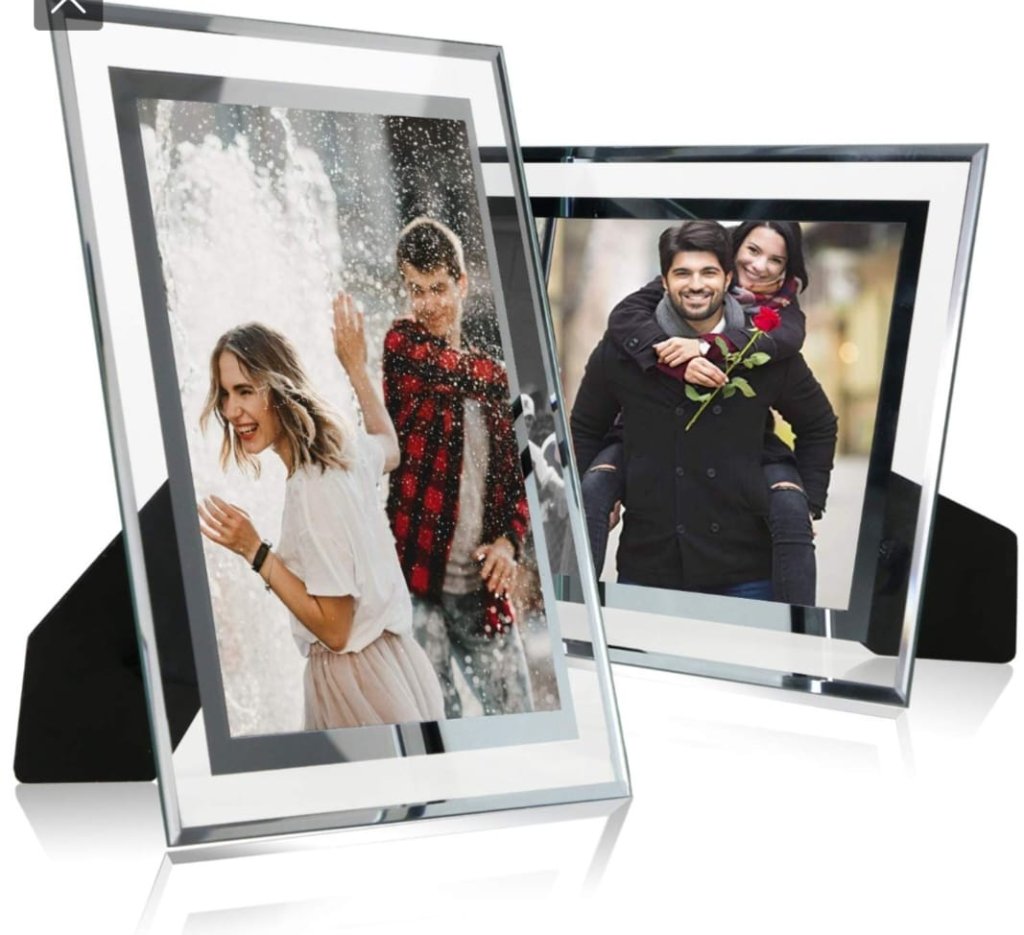 Glass frame keepsake