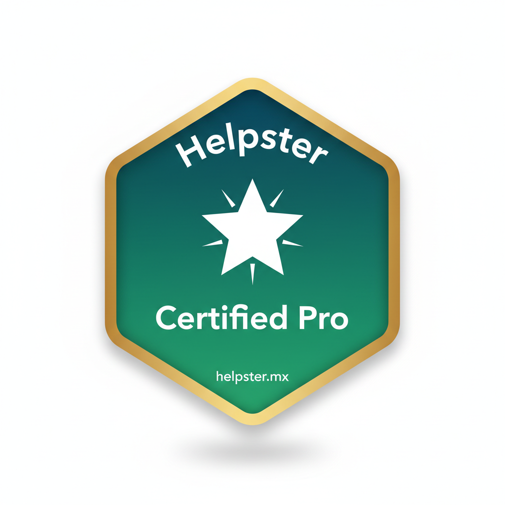 Helpster Certified Professional Badge
