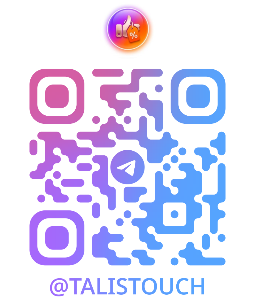 QR טלגרם TalisTouch