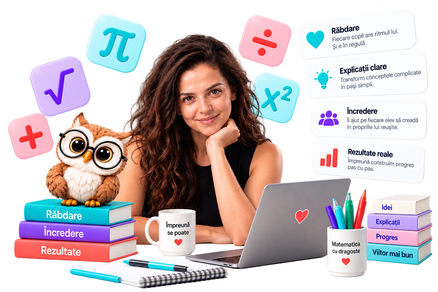 Oana – meditator de matematică