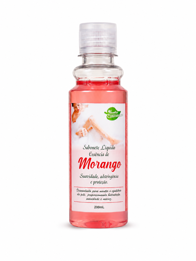 Sabonete Líquido Morango (200ml)