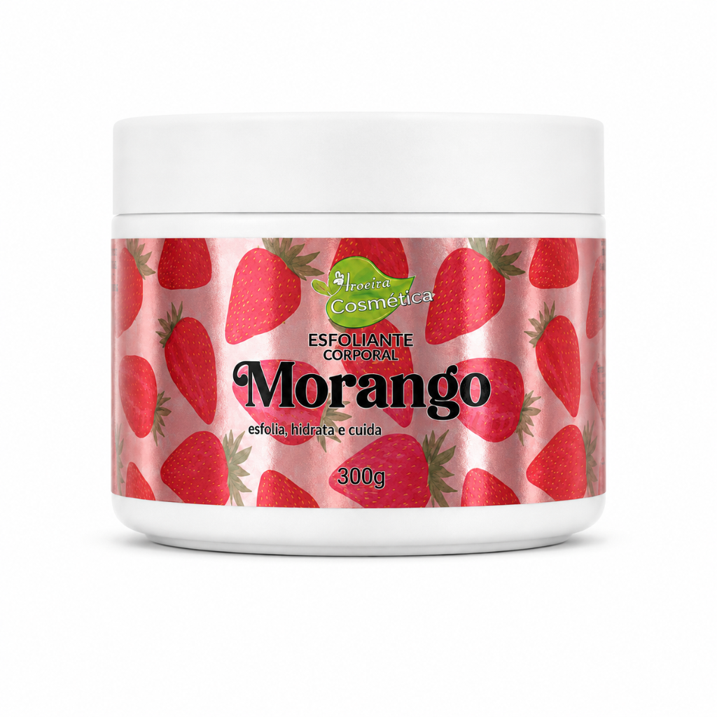 Esfoliante Corporal Morango (300g)