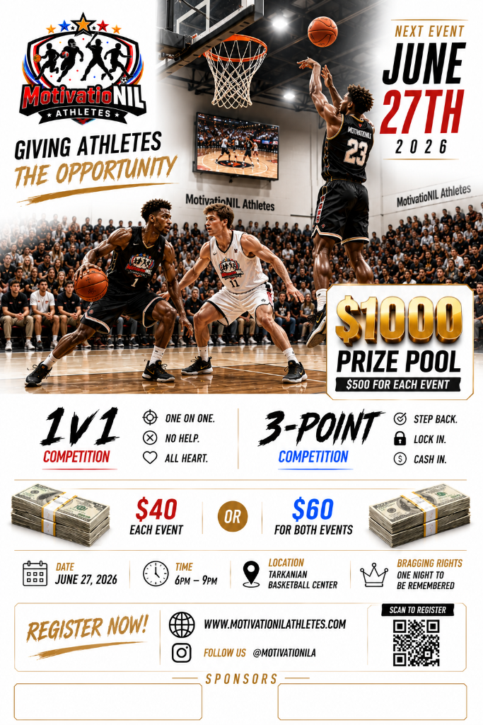 *Discount* June 27th - 1 on 1 & 3 Point Comp