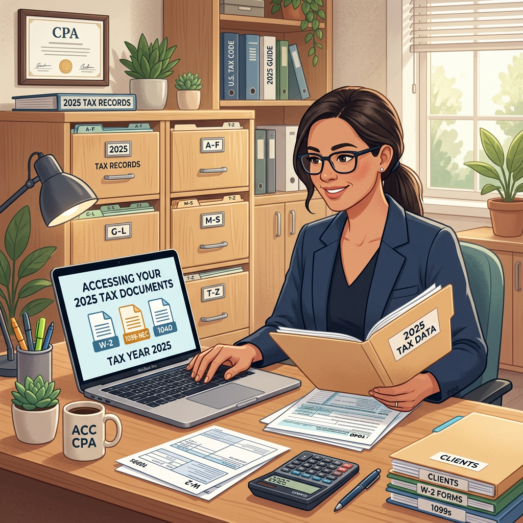 Accessing Your 2025 Tax Documents