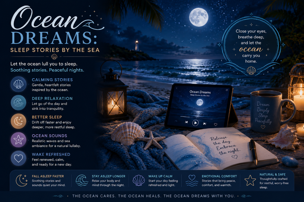 Ocean Dreams: Sleep Stories by the Sea