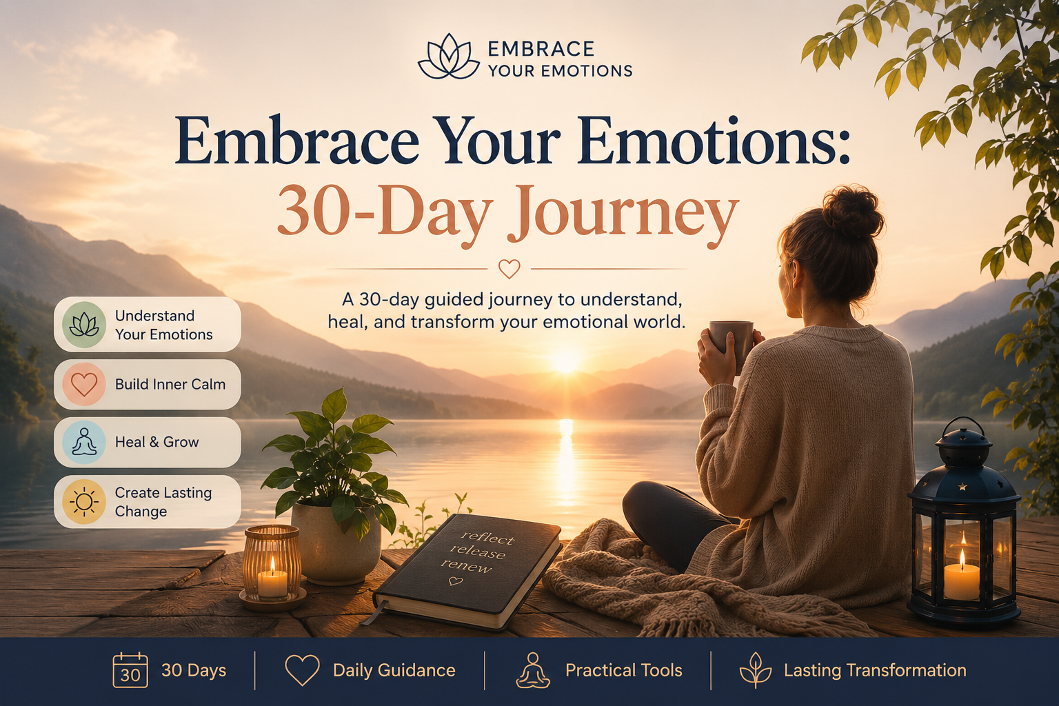 Embrace Your Emotions: 30-Day Journey