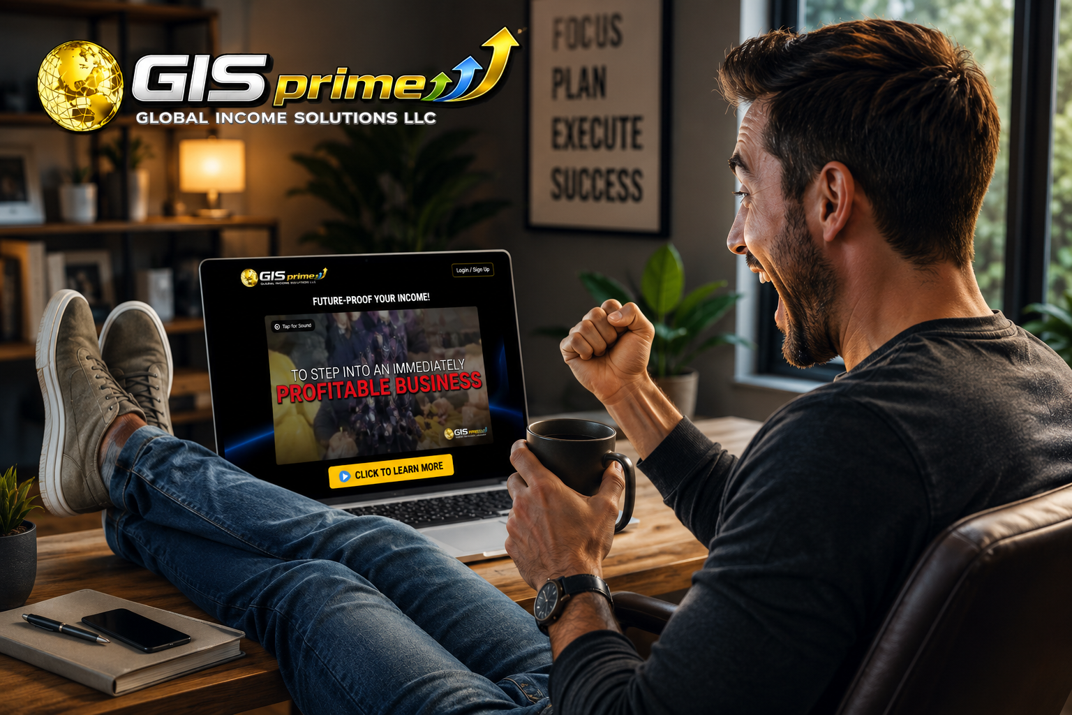 GISprime.ai — Global Income Solutions LLC - Las Vegas web project by Vegas Marketing