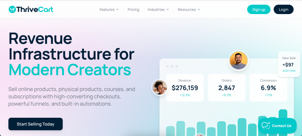 ThriveCart — Checkout Infrastructure for Your Sales Funnel