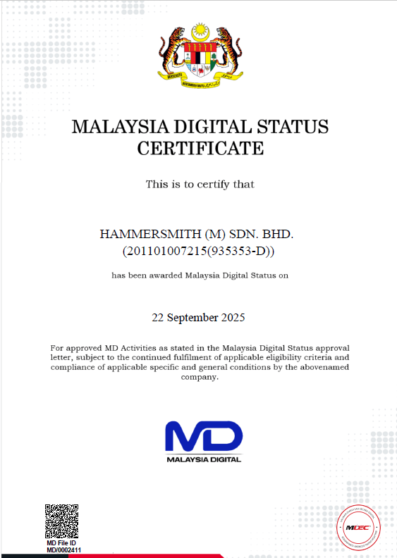 Malaysia Digital Status Certificate
