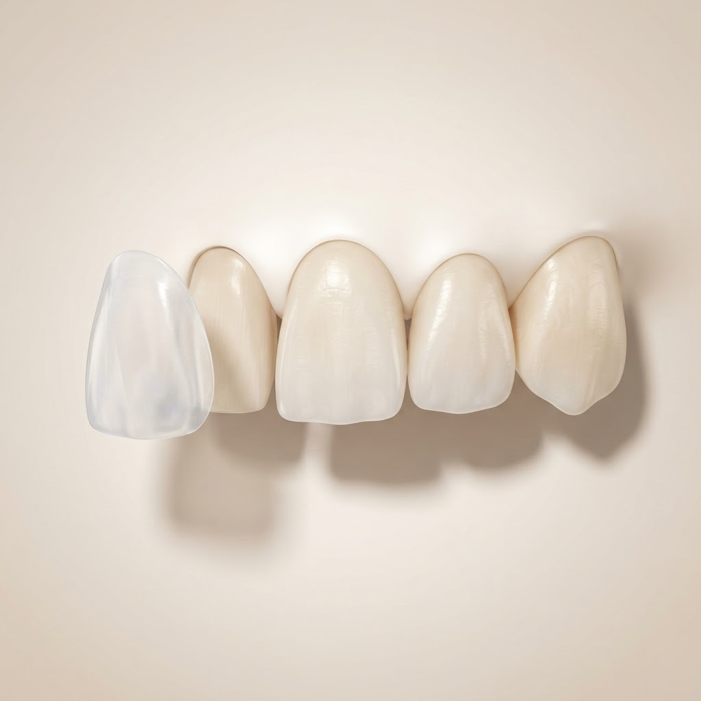 Laminate-veneer · 3D treatment illustrations, not clinical results.
