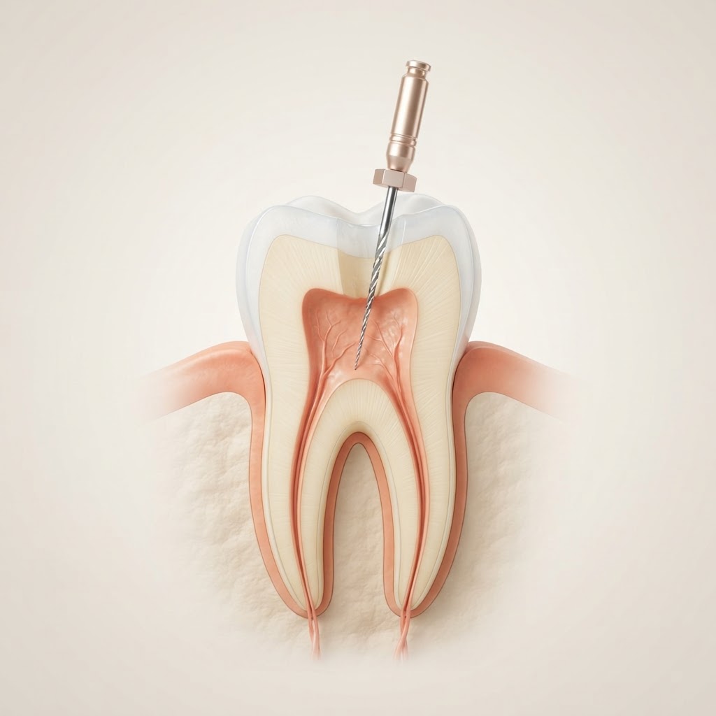 Root Canal Treatment · 3D treatment illustrations, not clinical results.