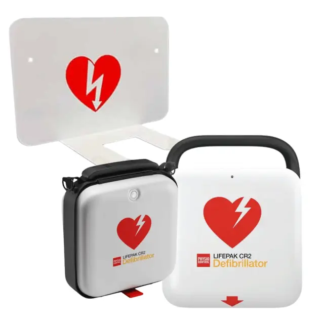 LIFEPAK CR2 WiFi inkl. väska och väggfäste